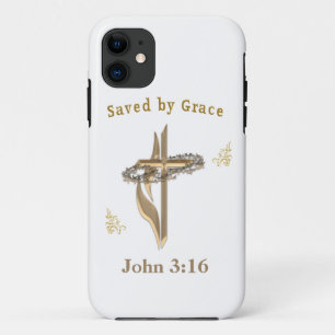 Case-Mate iPhone Case Verset biblique sauvé par Grace