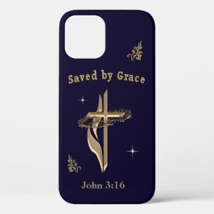 Case-Mate iPhone Case Verset biblique sauvé par Grace