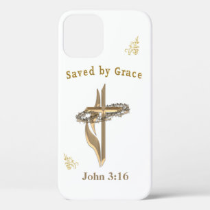 Case-Mate iPhone Case Verset biblique sauvé par Grace