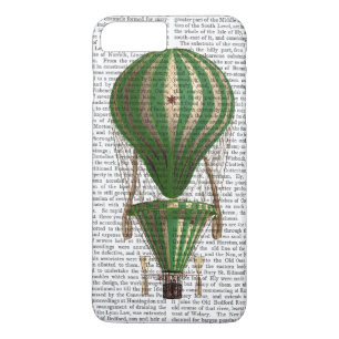 Coques Pour iPhone Vert ballon à air chaud hiérarchisé