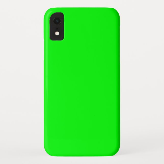 Coques Case-Mate iPhone Vert citron (Dos)
