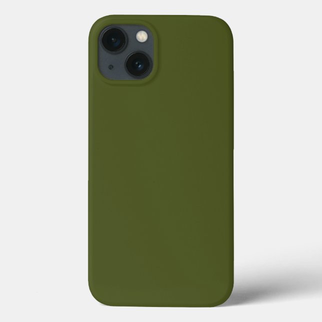 Coques Case-Mate iPhone Vert de l'armée (Verso)