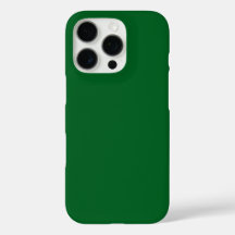 Vert foncé forêt uni moderne