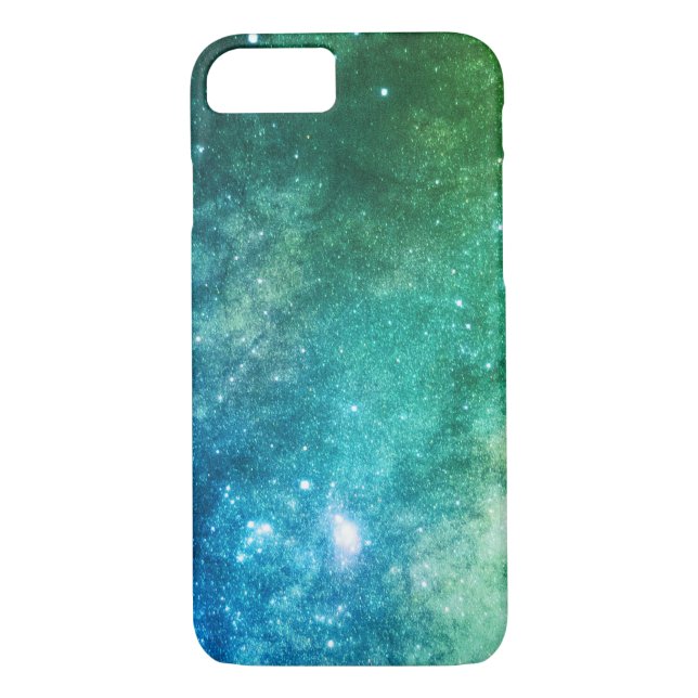 Coques Case-Mate iPhone Vert galaxie (Dos)
