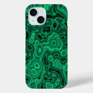 Coque Pour iPhone 15 Vert malachite