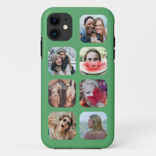 Case-Mate iPhone Case vert moderne 7 Photo Collage Modèle