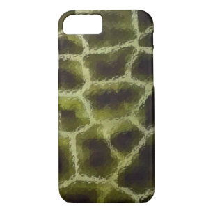Coque iPhone 8/7 Vert olive poster de animal