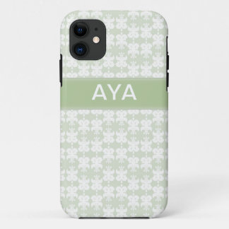 Coque iPhone 11 Vert pâle