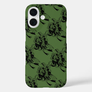 Coque Pour iPhone 16 Vert trèfle irlandais St. Patrick's Day