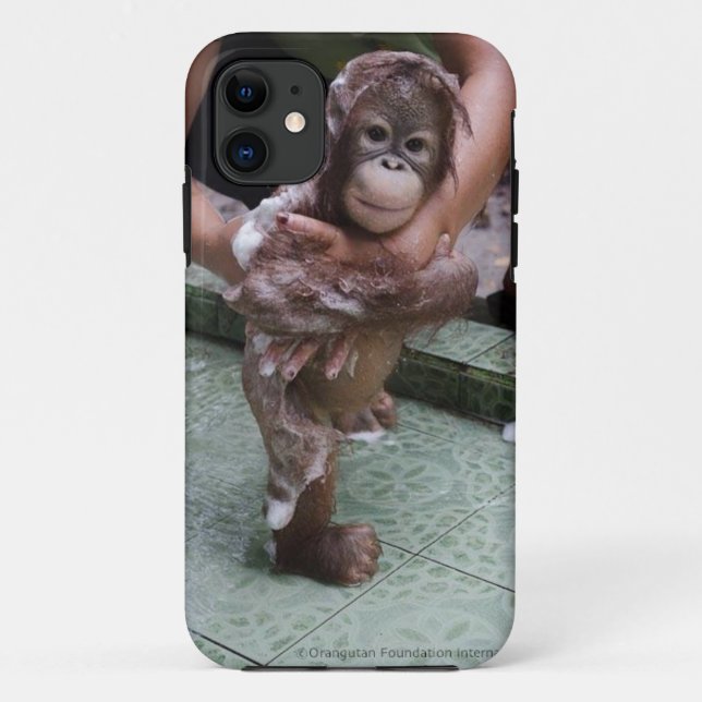 Coques Case-Mate iPhone Veste Orphelin Orangoutan OFI (Dos)