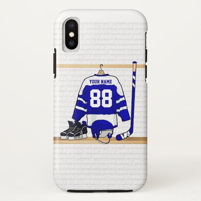 Coques Case-Mate iPhone Vestiaire de hockey sur glace (Dos)