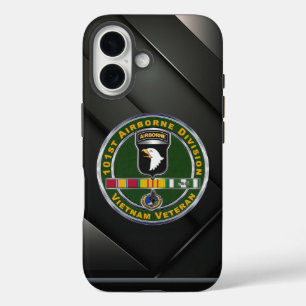 Coque Pour iPhone 16 Vétéran de la division aéroportée 101 au Vietnam