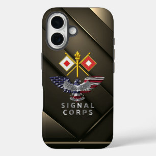Coque Pour iPhone 16 Vétéran du Corps des transmissions