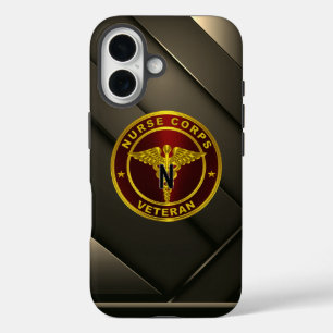 Coque Pour iPhone 16 Vétéran du corps infirmier