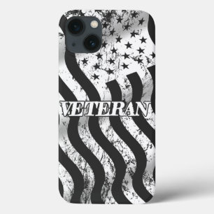 Case-Mate iPhone Case Vétéran USA - vintage blanc