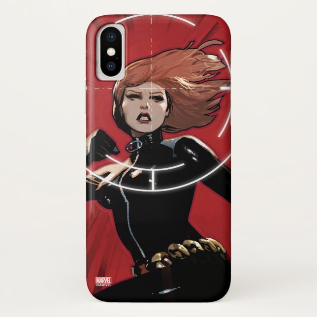 Coques Case-Mate iPhone Veuve noire ciblée (Dos)