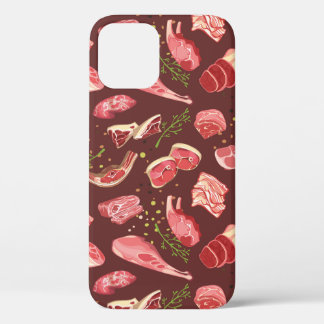 Case-Mate iPhone Case Viande de porc fraîche colorée sans couture motif 
