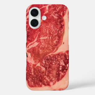 Coques iPhone 16 Viande Rouge Crue de Qualité Supérieure   Photo Ma
