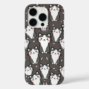 Coques iPhone 16 Pro Vibes de chat mignonnes
