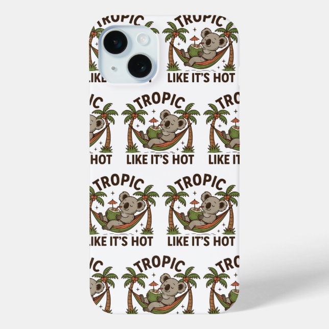 Coques Case-Mate iPhone Vibes de Koala Décontracté (Verso)