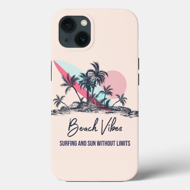 Coques Case-Mate iPhone Vibes de plage  (Verso)