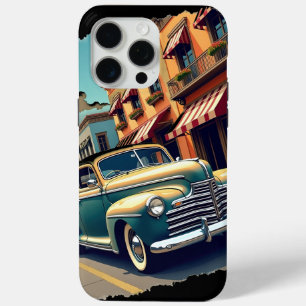 Coque iPhone 15 Pro Max Vibes de rue Americana des années 1940