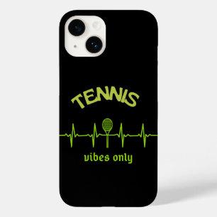 Coque Pour iPhone 14 Vibes de tennis seulement conception de boîtier de