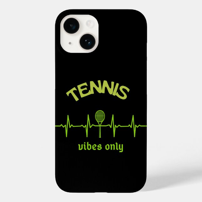 Coques Case-Mate iPhone Vibes de tennis seulement conception de boîtier de (Verso)