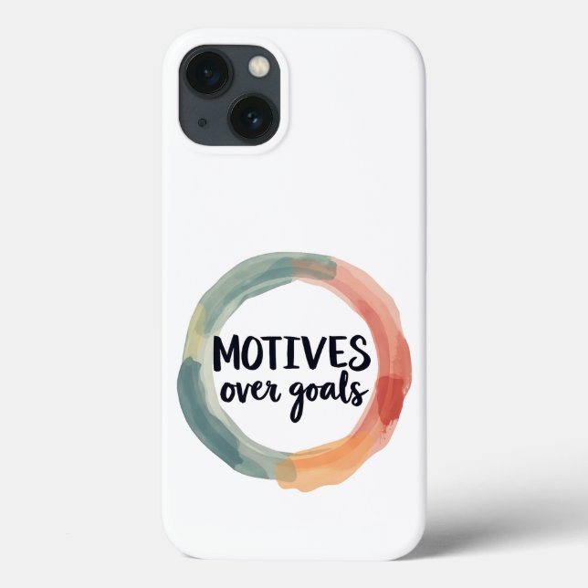 Coques Case-Mate iPhone Vibes motivationnelles uniquement : citations insp (Verso)