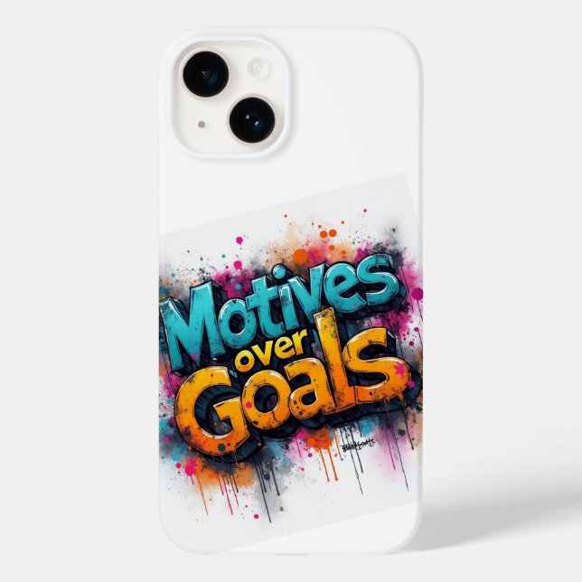 Coques Case-Mate iPhone Vibes motivationnelles uniquement : citations insp (Verso)