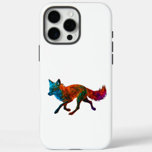 Coques iPhone 16 Pro Max Vibrant Art Coloré Fox