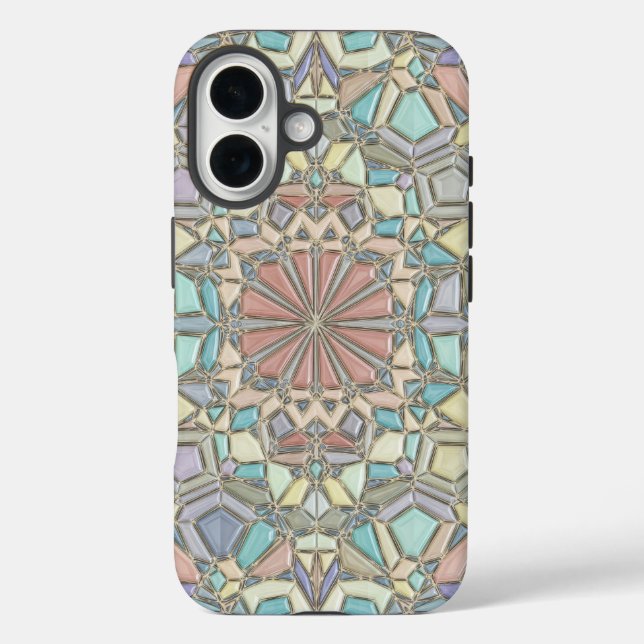Coques Case-Mate iPhone vibrant mosaic (Verso)