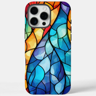 Coques iPhone 16 Pro Max Vibrant verre Abstrait