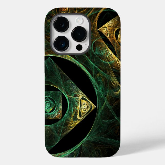 Coques Case-Mate iPhone Vibrations magiques Art Abstrait (Verso)
