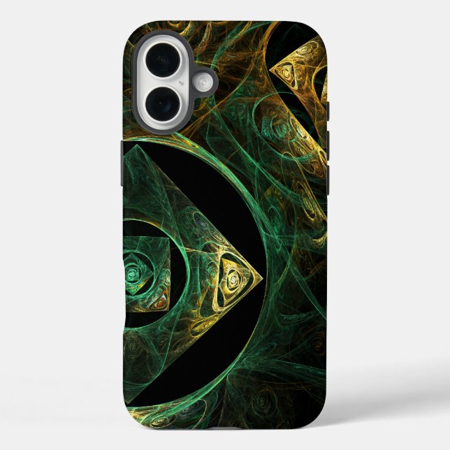 Coques Case-Mate iPhone Vibrations magiques Art Abstrait (Verso)