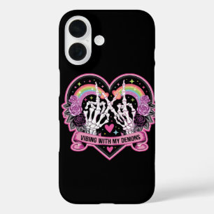 Coque Pour iPhone 16 Vibrer avec mes démons