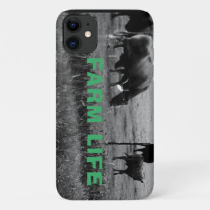 Case-Mate iPhone Case Vie agricole, famille de vaches -