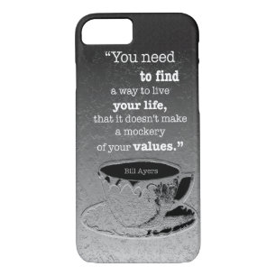 Coques Pour iPhone Vie et valeurs, Existentialisme illustré citation