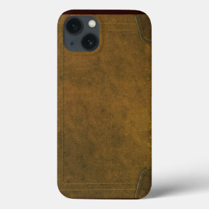 Coques Pour iPhone vieille couverture de livre en cuir