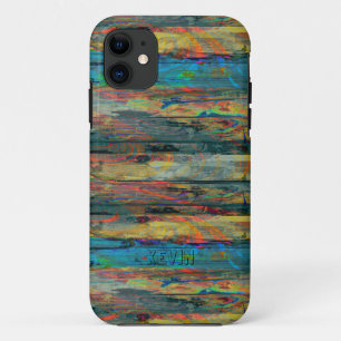 Coque Case-Mate Pour iPhone Vieilles planches en bois peint