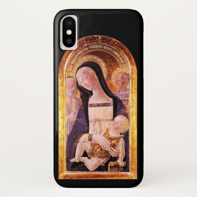 COQUES Case-Mate iPhone VIERGE AVEC ENFANT ET SAINTS (Dos)