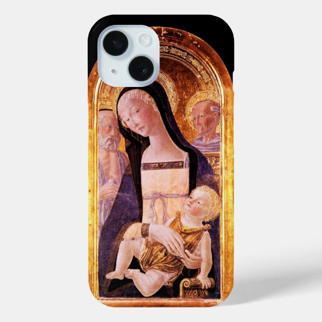 COQUES Case-Mate iPhone VIERGE AVEC ENFANT ET SAINTS (Verso)