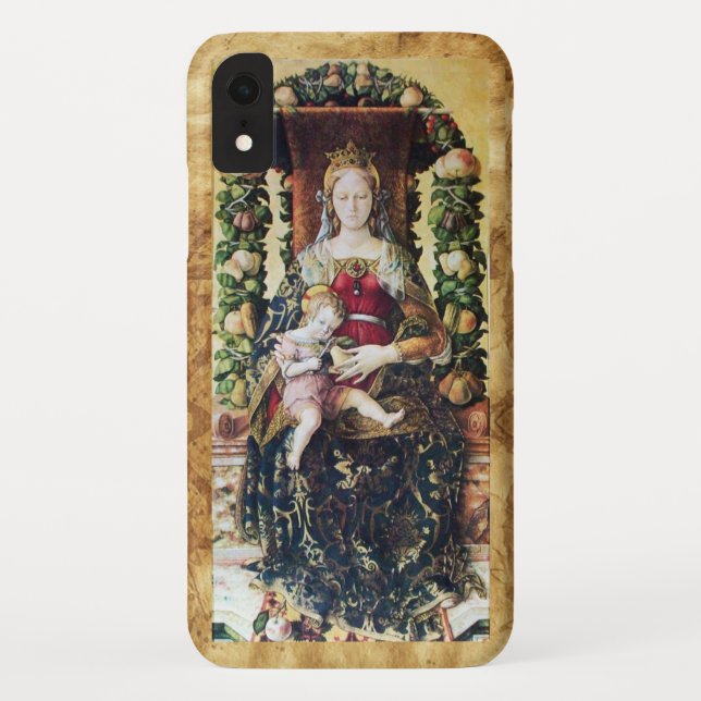 Coques Case-Mate iPhone VIERGE AVEC ENFANT, Parchemin (Dos)