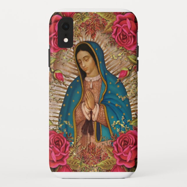 Coques Case-Mate iPhone Vierge catholique Marie Guadalupe (Dos)