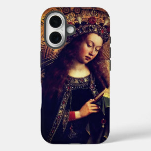 Coque Pour iPhone 16 Vierge Marie - Gand Altarpiece de Jan van Eyck