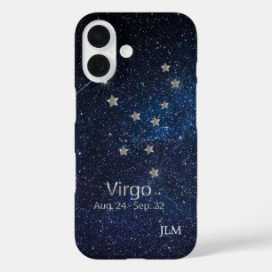 Coque Pour iPhone 16 Vierge - Signe du zodiaque