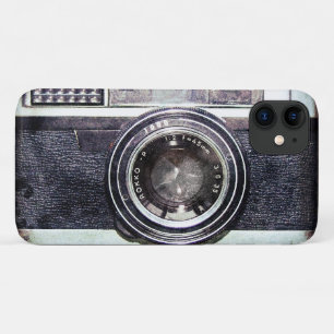 Case-Mate iPhone Case Vieux appareil photo noir