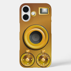 Coque Pour iPhone 16 Vieux appareil photo Steampunk