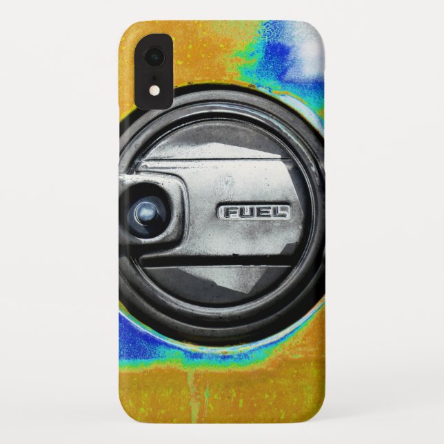 Coques Case-Mate iPhone Vieux Casquette de réservoir de carburant rouillé (Dos)