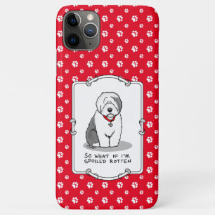 Case-Mate iPhone Case Vieux chien de mouton anglais (Grey 1)
